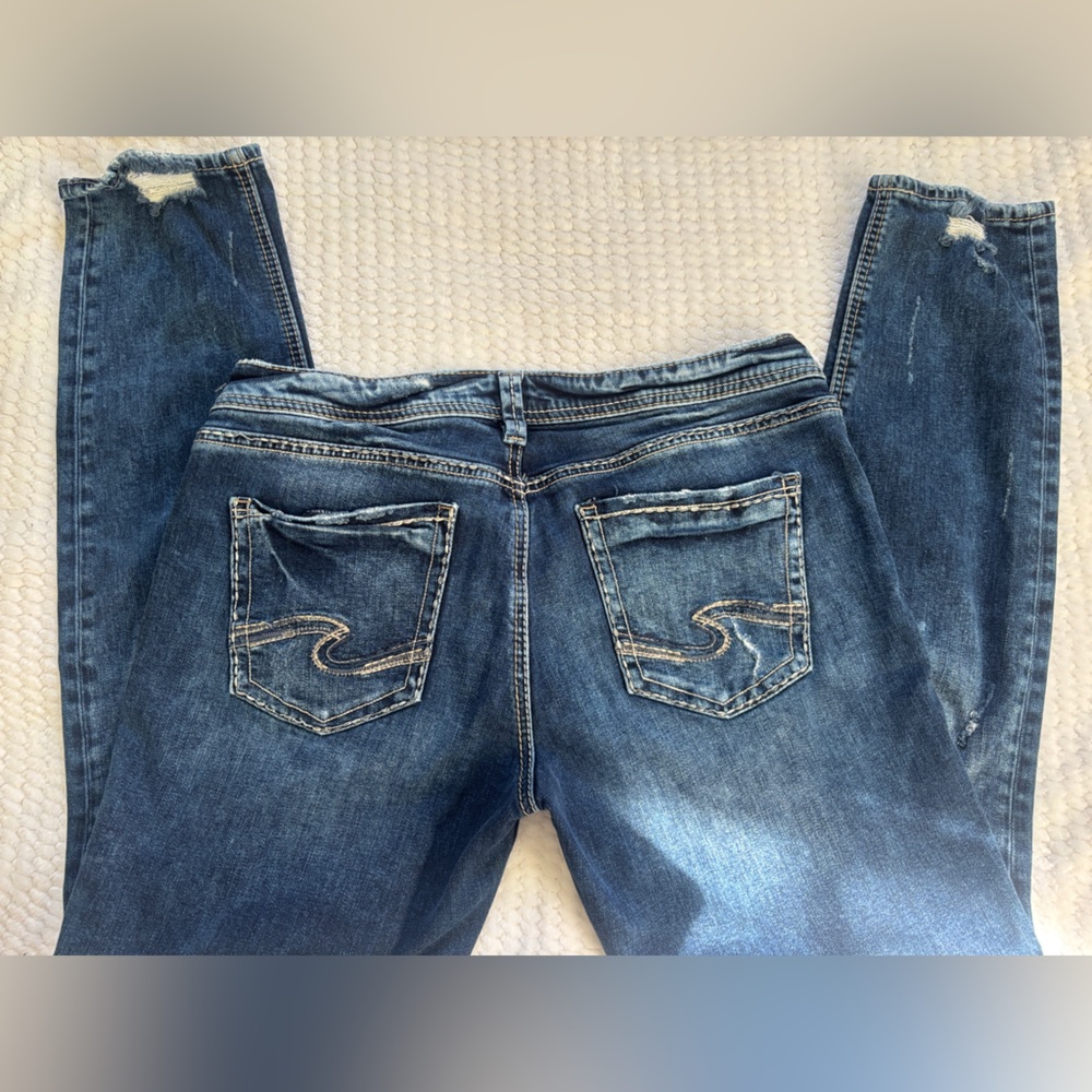 Low rise Silver Jeans